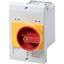 E-PKZ0-GR Insulated enclosure, E-PKZ0, H x W x D = 129 x 85 x 124 mm, flush mounted, rotary handle, red/yellow, IP55 thumbnail 4
