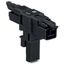 T-distribution connector 2-pole Cod. A black thumbnail 2