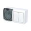 HERMES SOCKET 2P+Z + DOUBLE POLE SWITCH thumbnail 2