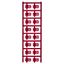 SlimFix Clip, Conductor and cable markers, 3.5 - 7 mm, 21 x 12.5 mm, red thumbnail 2
