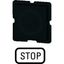 112TQ25 Button plate, black, STOP thumbnail 6