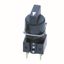 Selector switch, non-illuminated,lever type, round, 2 notches, spring- A16S2013M thumbnail 1
