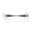 Actuator and Sensor Cable, PUR Extension Cable   RKCV4.5T-5-RSCV4.5T/TXL thumbnail 1