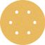 EXPERT C47 Sandpaper with 6 holes for Random Orbital Sanders 15 mm, G 8 5-pc thumbnail 1