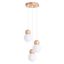 Pendant lamp PEKKA 3P white/natural wood thumbnail 8