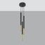 HANGING LAMP MOSAIC 3P BLACK/GOLD G9 3X40W IP20 thumbnail 2