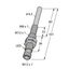 Magnetic Field Sensor For Detection of Ferromagnetic Parts   NIMFE-M12/6.2L101-UP6X-H1141 thumbnail 1