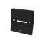 Rocker cover dimmer symbol - 2M - Matt Black thumbnail 2