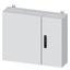 ALPHA 400, wall-mounted cabinet, Flat Pack, IP43, Protection class 2, H: 650 mm, W: 800 thumbnail 2