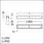 SUP2 TRACK U SF 2M BK - Low voltage U-mounting section thumbnail 2