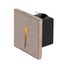 CONCRETO EL, recessed wall light grey, 3.2W, 15lm, 3000K thumbnail 2