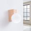 Wall lamp BULBO natural wood thumbnail 2