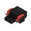 PCB plug-in connector, female plug, 7.62 mm, Number of poles: 3, 180°, PUSH IN without actuator, Tension-clamp connection, Clamping range, max. : 10 mm², Box thumbnail 3