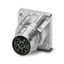 M17-08P1N8AW500S - Device connector front mounting thumbnail 3