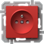 SOCKET FRENCH 2P+E 16A 250V~ RD XO 4417076 thumbnail 1