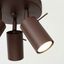 Ceiling lamp RING 3P brown thumbnail 4
