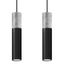 HANGING LAMP BORGIO 2 BLACK GU10 2X40W IP20 thumbnail 2