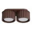 Ceiling lamp AURA 2 brown Gx53 thumbnail 1