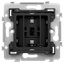 Base for a double push button, with LEDs and comfort sensors, 71 x 71 thumbnail 1
