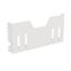 Document pocket for 600 mm wide enclosures, sheet steel thumbnail 1