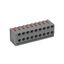 2-conductor female connector push-button PUSH WIRE® gray thumbnail 1