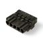 Screwless coupler 5-p socket, black thumbnail 1