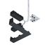 SUP2 TRACK U ELEC-FEED CON 48V 90° BK - Angle connector 90° (electric) thumbnail 2