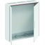 B35 ComfortLine B Wall-mounting cabinet, Surface mounted/recessed mounted/partially recessed mounted, 180 SU, Grounded (Class I), IP44, Field Width: 3, Rows: 5, 800 mm x 800 mm x 215 mm thumbnail 1