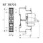 Socket with screw terminals for PCB Relays with pinning 5mm thumbnail 2