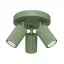Ceiling lamp KARBON 3P sage thumbnail 1