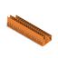PCB plug-in connector, male header, open side, THT solder connection, 5.08 mm, Number of poles: 36, 90°, Solder pin length (l): 3.2 mm, tinned, orange, Box thumbnail 4