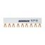 3-phase Busbar for 3xBE5, 45mm fork type (The price is shown without markup on metals. Request a quote for accurate information) thumbnail 2