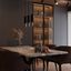 HANGING LAMP LOOPEZ 3L BLACK/COPPER GU10 3X40W IP20 thumbnail 3