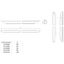 Cable fixing bars for plinth mounting (pair) for W=400 mm thumbnail 3