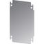 MPL-6080-CS Mounting plate, galvanized, for HxW=600x800mm thumbnail 4