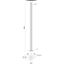 SPILLO MAST WITH FLANGE D90 H2800 ANTR. thumbnail 2