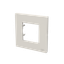 Frame 1-gang / 2-modules - ABB logo - Basic - Dune thumbnail 2