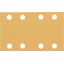 EXPERT C47 Sandpaper with 8 holes for Orbital Sanders 8 x 133 mm, G 8 1-pc thumbnail 1