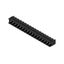 PCB plug-in connector, male header, Dovetails for fixing blocks, THT solder connection, 5.08 mm, Number of poles: 17, 90°, Solder pin length (l): 3.2 mm, tinned, black, Box thumbnail 2