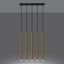 PASTELO 5L HANGING LAMP GOLDEN GLOSS G9 5X8W IP20 thumbnail 6