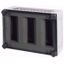 AV/I43-125 MCB enclosure, IP65, mounting rail vertical, HxWxD=250x375x150mm thumbnail 1
