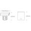 BLACK WALL RECESSED COB 2W WW 700mA IP65 DARK LIGHT thumbnail 4
