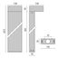 MIMIK 10 POST 60011W 4000K ANTHRACITE thumbnail 6