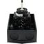T3-4-15700/I2/SVB Main switch, T3, 32 A, surface mounting, 4 contact unit(s), 6 pole, 2 N/O, Emergency switching off function, With red rotary handle and yellow locking thumbnail 44