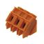 Printed circuit board terminals, 7.50 mm, Number of poles: 2, 135°, Solder pin length (l): 3.2 mm, tinned, orange, Clamping yoke connection, Clamping range, max. : 6 mm², Box thumbnail 1