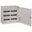 EWK-G23/31 Wall-mounted enclosure EWK complete, IP31, 72 SU, protection class II, HxWxD=500x550x230mm thumbnail 6