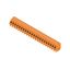 Printed circuit board terminals, 5.00 mm, Number of poles: 22, 135°, Solder pin length (l): 3.5 mm, tinned, orange, Clamping yoke connection, Clamping range, max. : 2.5 mm², Box thumbnail 2