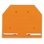 End and intermediate plate 2.5 mm thick orange thumbnail 5