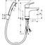 Focus 100 basin mixer with bidet, 1.60m, chrome thumbnail 2