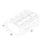 Quick connector CMK-624 450V, 32A, 4x4 mm², no need for terminal stripping thumbnail 2
